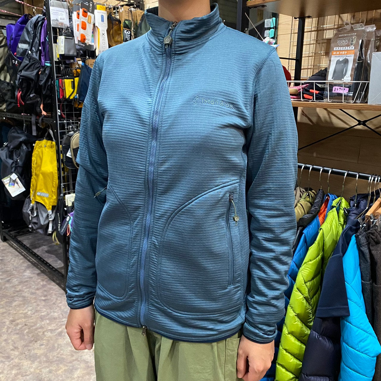 Graphen Jacket Womens(薄くて暖かいフリース)【Teton Bros.】