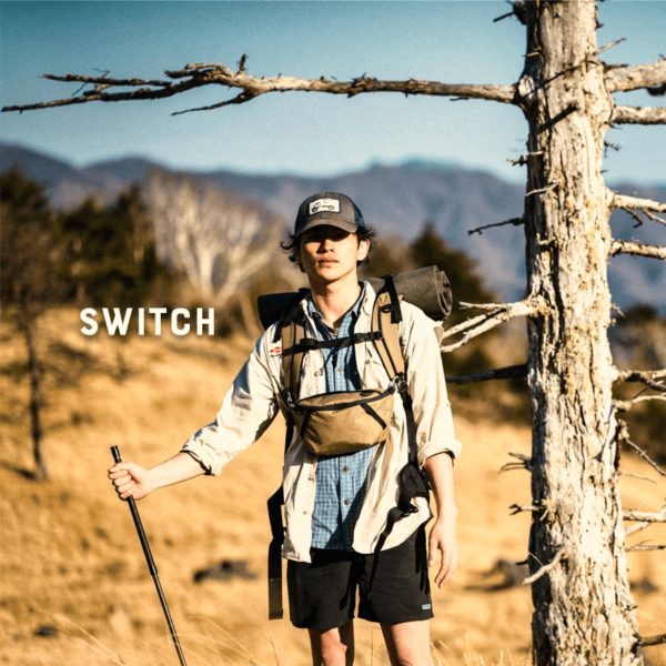 SWITCH M(ウエストポーチ/ショルダーバッグ)【PAAGO WORKS】