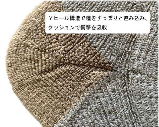 パフォーマンス ウール クルー中厚(臭い対策/ゴムの跡がつきにくい)【OLENO】