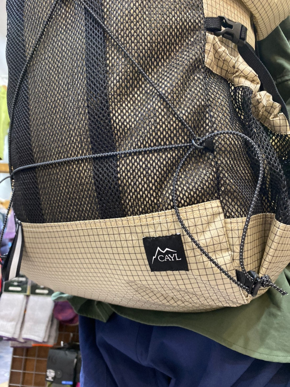 TAE BAEK 2 B-GRID ≪HIP BELT別売り≫(45L/軽量/フレームあり)【CAYL】