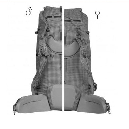 Lightning 45(耐荷重24kgの超軽量バックパック/背面長も微調整可能)【EXPED】