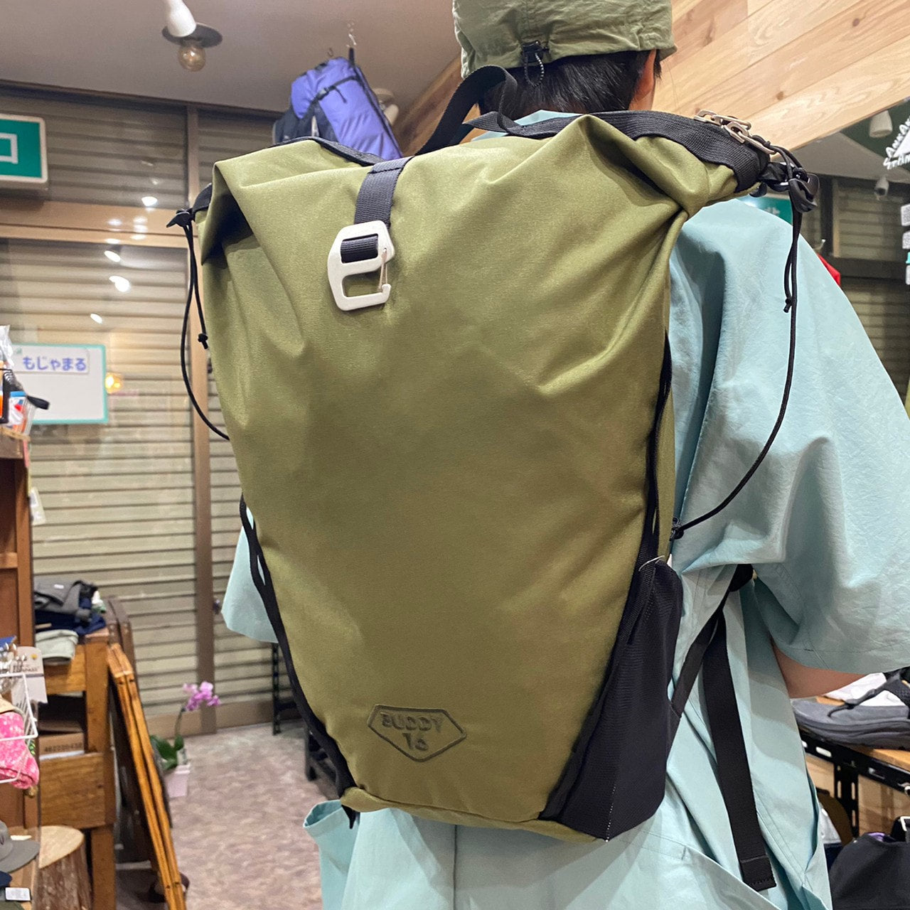 BUDDY 16(日帰り登山用バックパック)【PAAGO WORKS】