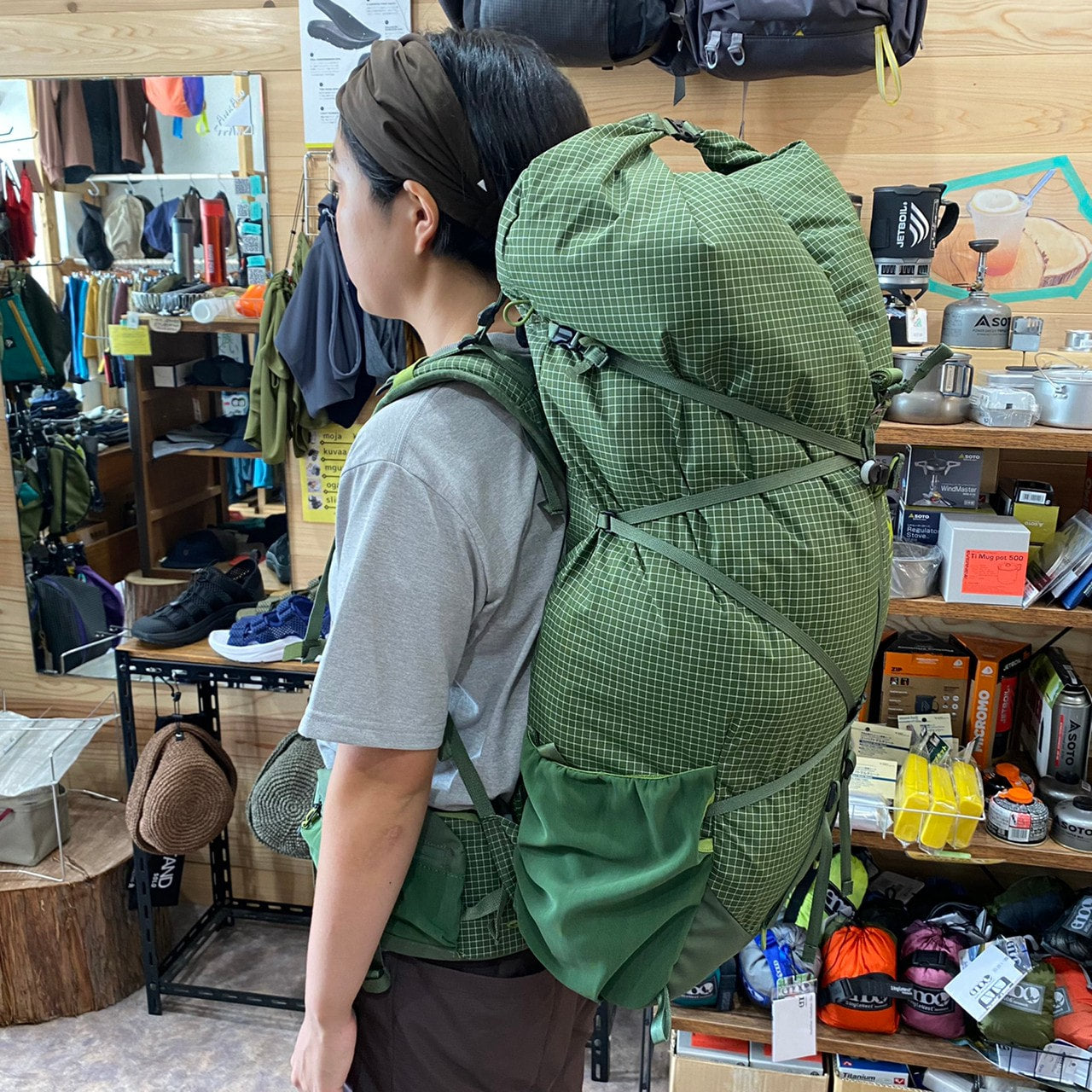 Lightning 45(耐荷重24kgの超軽量バックパック/背面長も微調整可能)【EXPED】