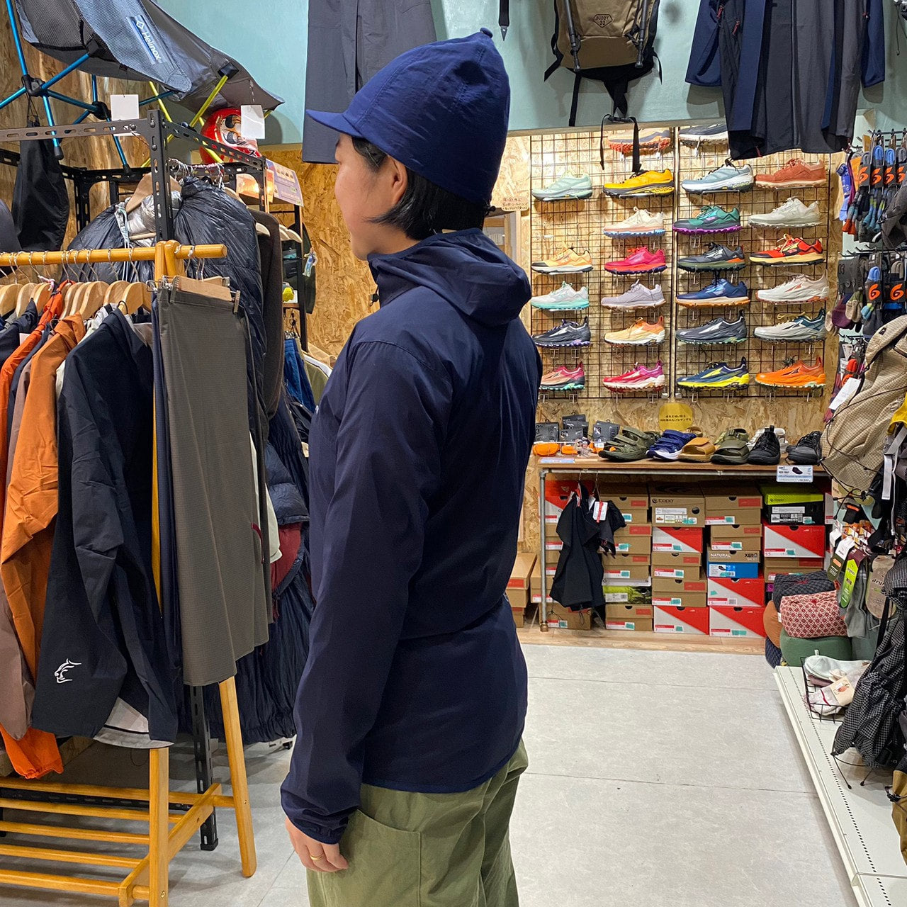 WS Wind River Hoody(蒸れにくいウインドシェル/ストレッチ/撥水/軽量)【Teton Bros.】