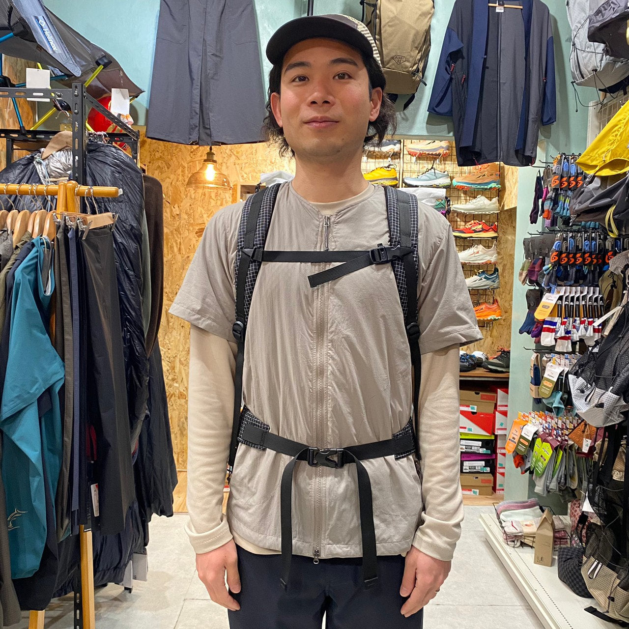 Big Step Pack(最大47L/超軽量/別注雪山登山対応ver.)【ZIMMER BUILT】