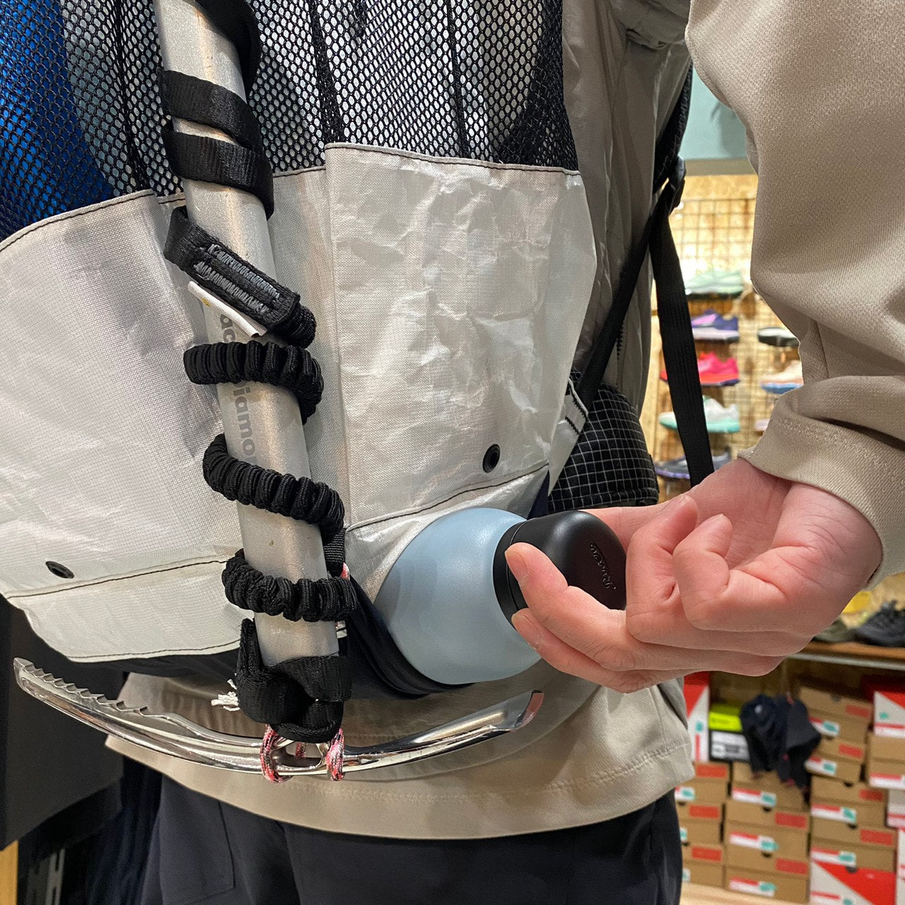 Big Step Pack(最大47L/超軽量/別注雪山登山対応ver.)【ZIMMER BUILT】