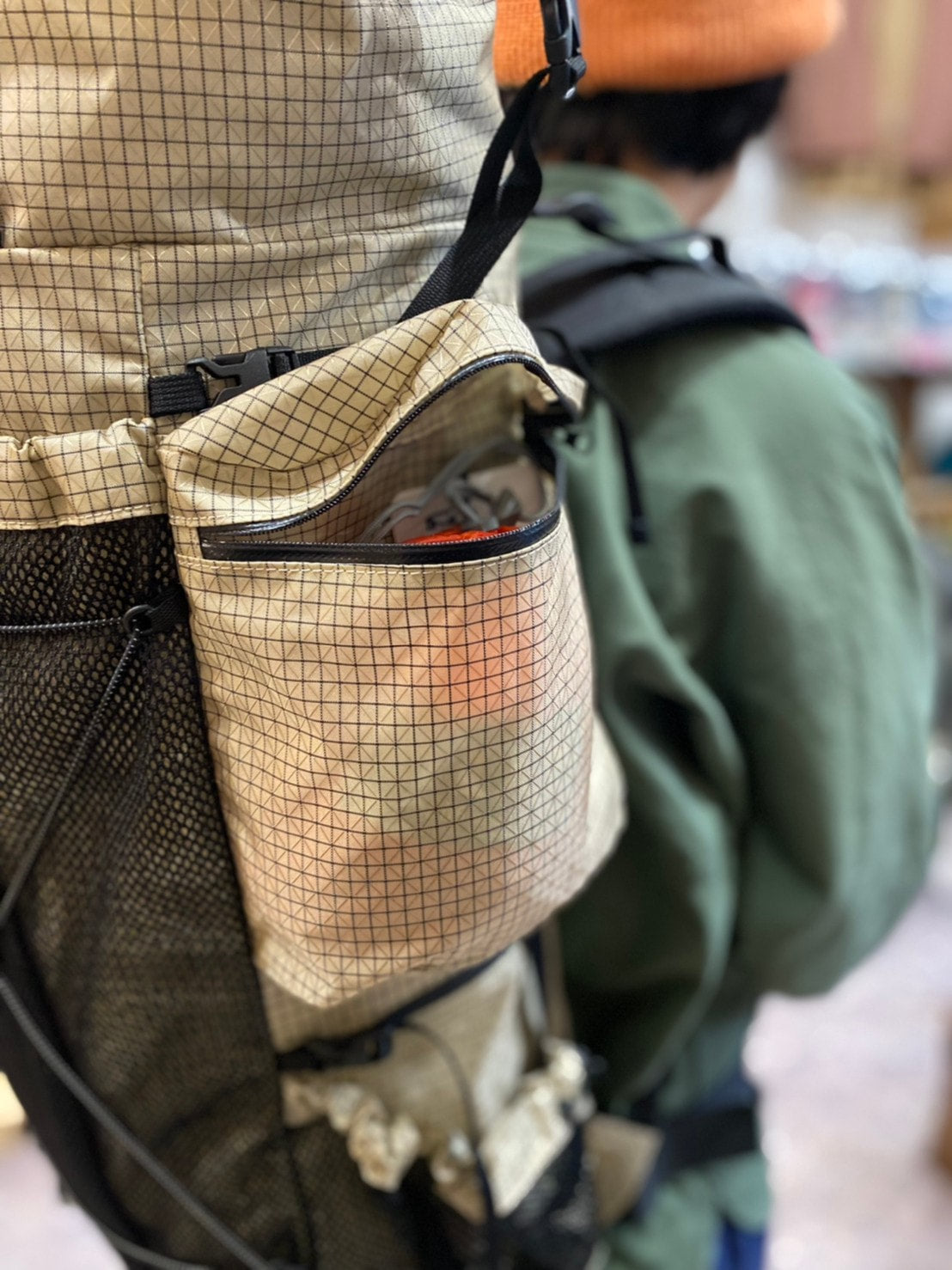 TAE BAEK 2 B-GRID ≪HIP BELT別売り≫(45L/軽量/フレームあり)【CAYL】