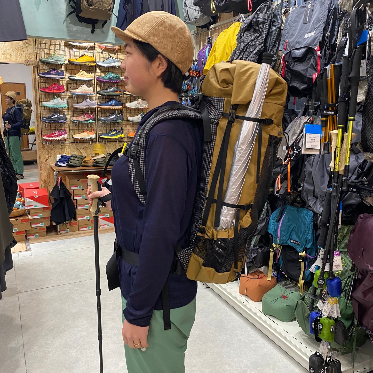 TAE BAEK 2 X-PAC≪HIP BELT別売り≫(45L/軽量/フレームあり【CAYL】