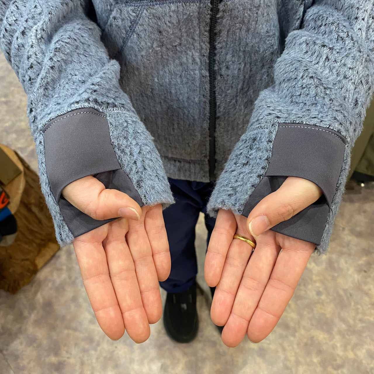 Wool Air Hoody Mens(ウールのフリース/保温/通気/軽量)【Teton Bros.】