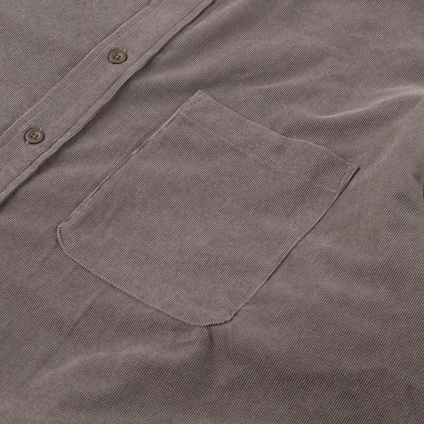 HIKE&BIKE CAVE CORDUROY BIG SHIRT【PAPEASKY】