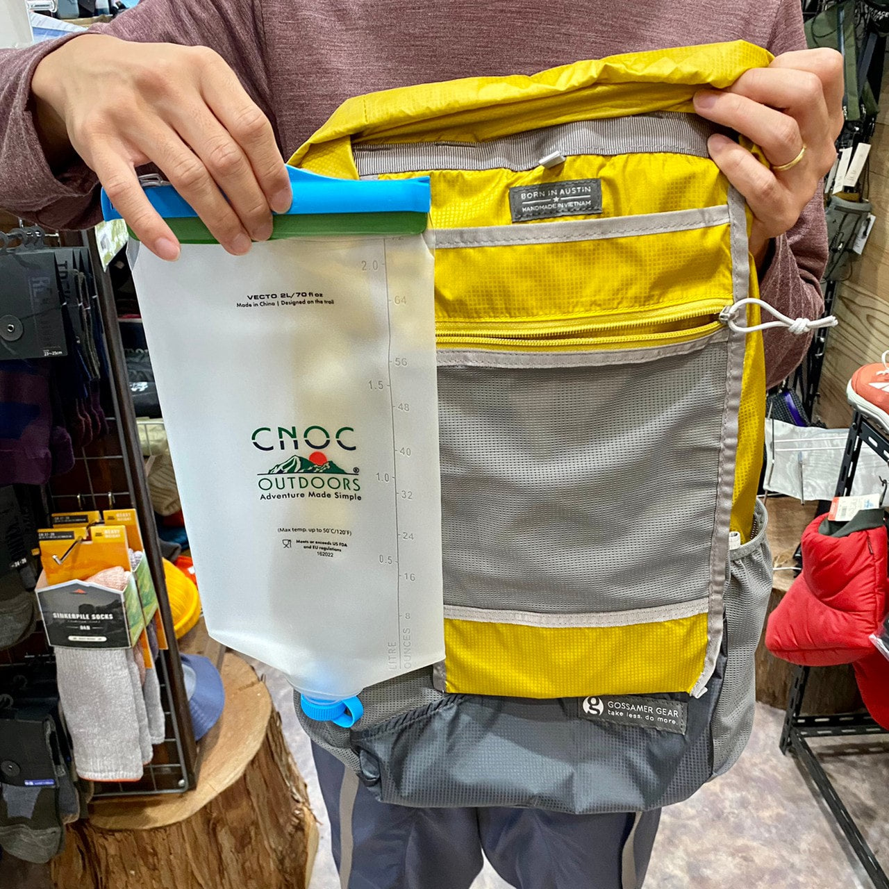 MINIMALIST 19 DAYPACK(超軽量331g/日帰り/アタックザック/19L)【GOSSAMER GEAR】