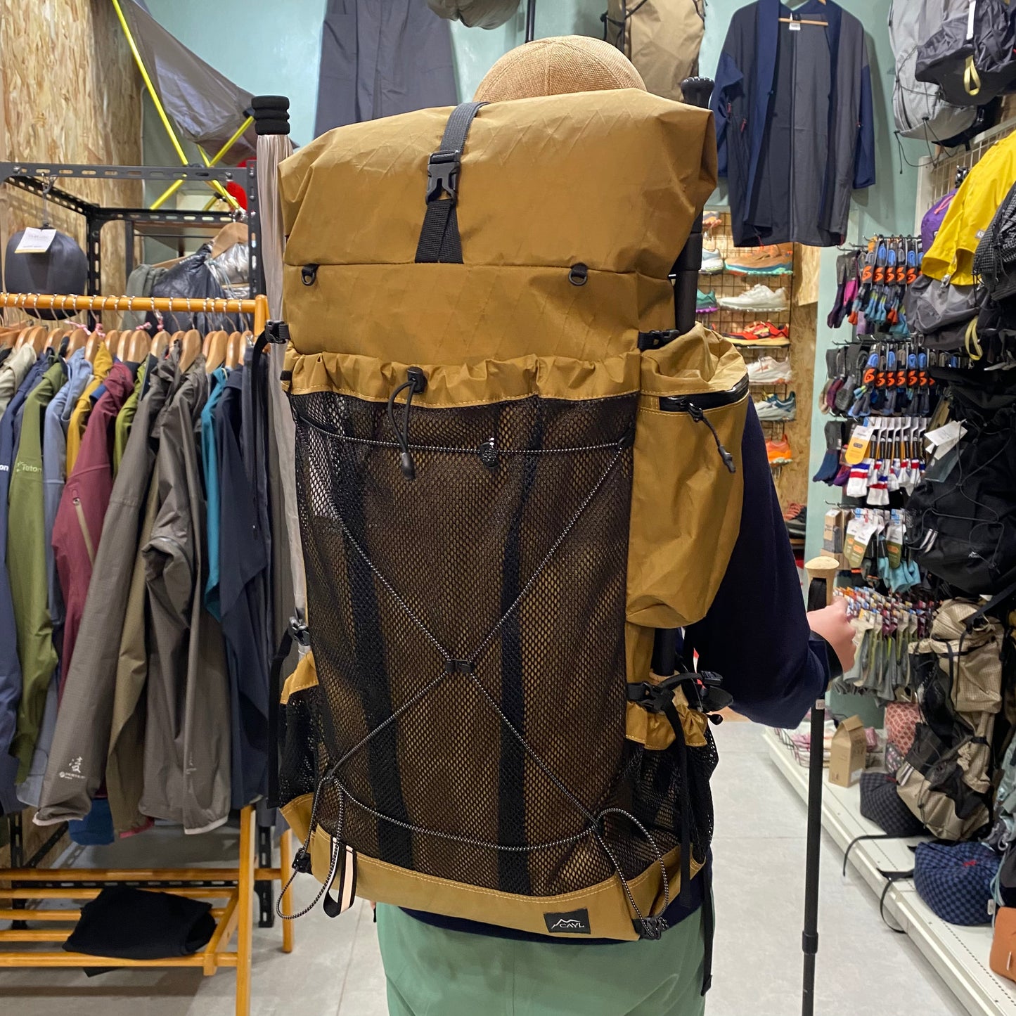 TAE BAEK 2 X-PAC≪HIP BELT別売り≫(45L/軽量/フレームあり【CAYL】