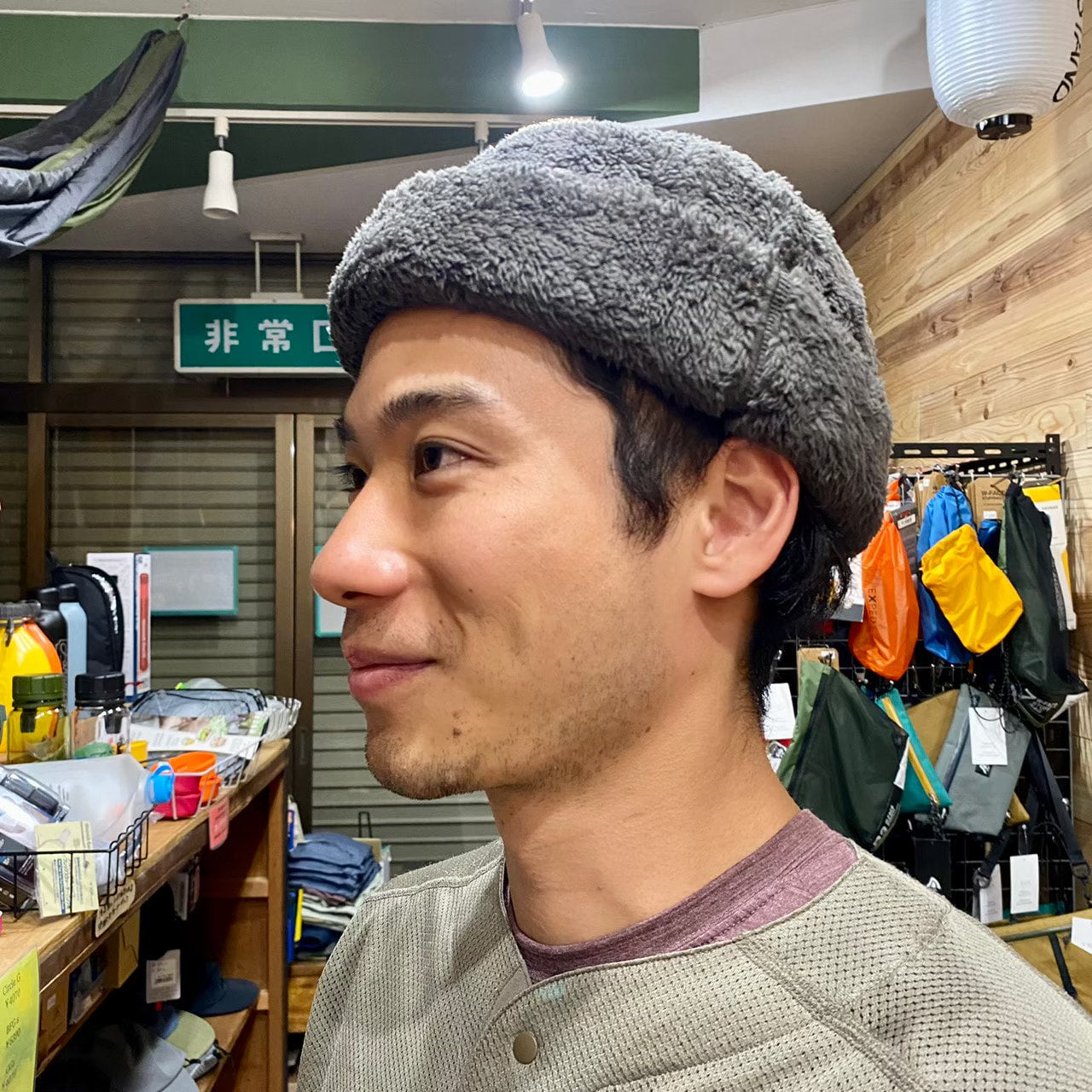 Kuna fleece Cap(洗濯可能なあったか帽子)【halo commodity】