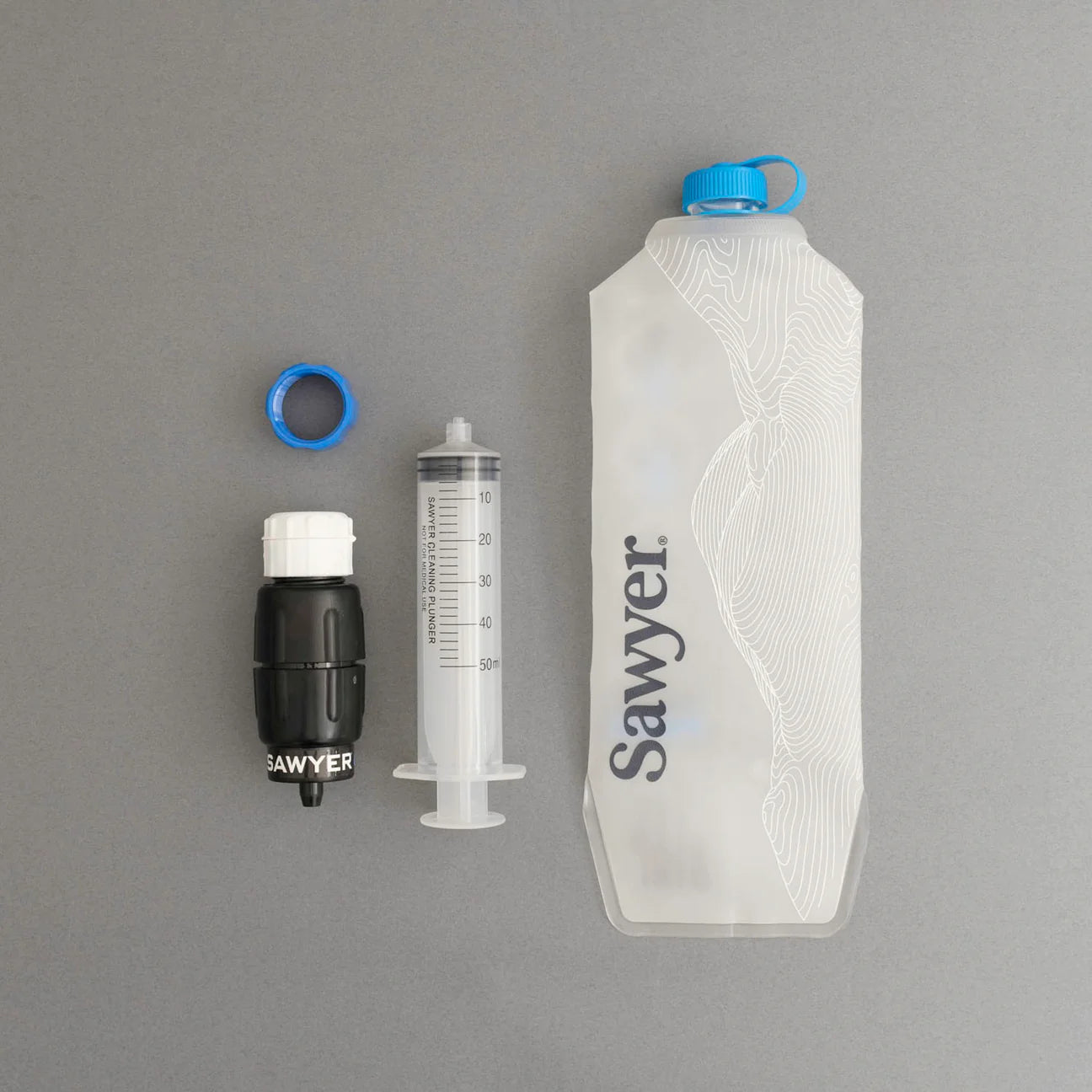 MICRO SQUEEZE FILTER WITH CNOC PREMIUM 750ml POUCH【Sawyer】