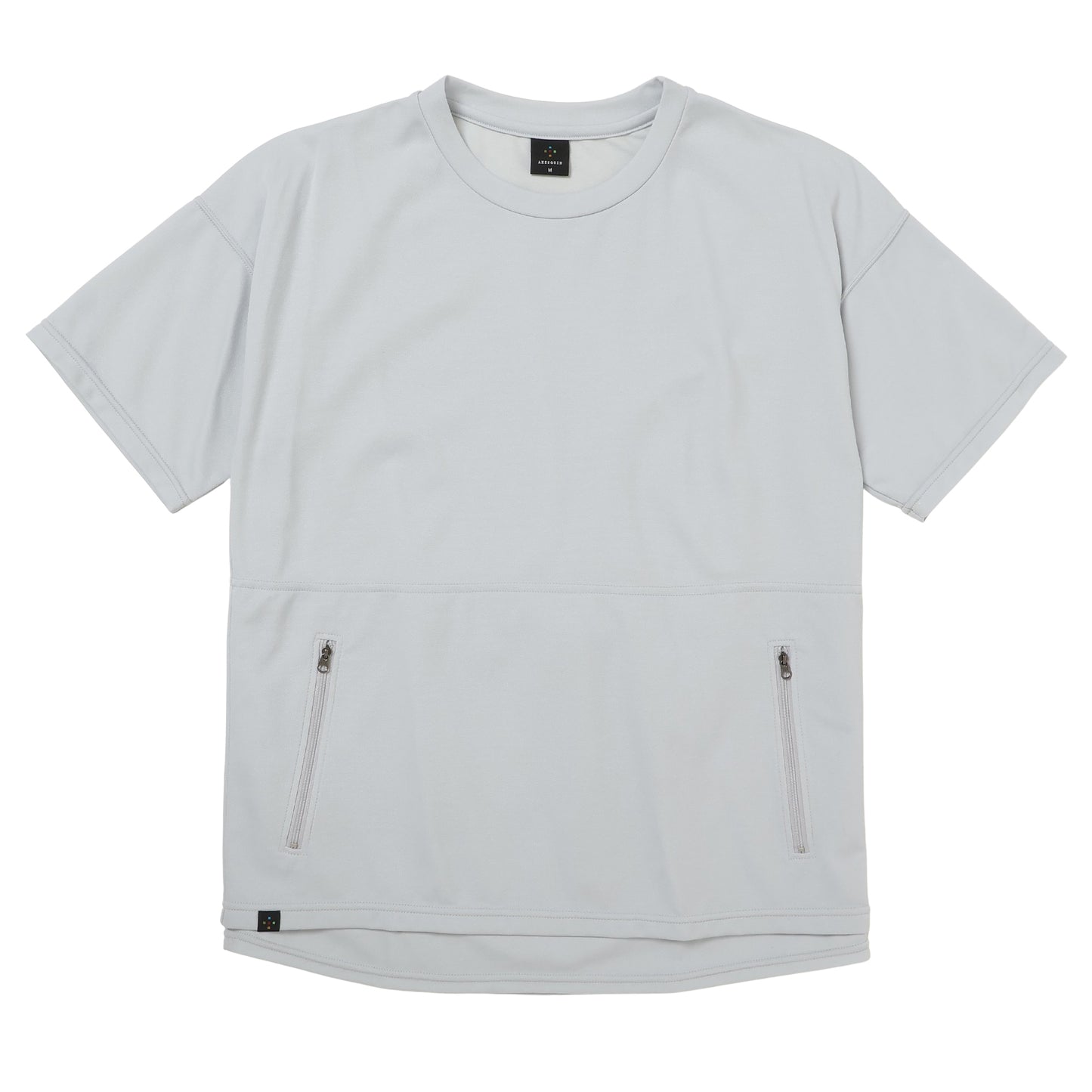 Haramaki SS Tee（汗をかくとお腹が冷えてしまう方におすすめ/腹巻付きウールT）【AXESQUIN】