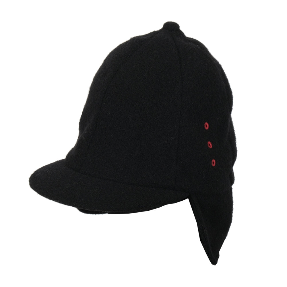 ウールトンガリキャップ（耳当て付きのウール帽）【AXESQUIN】