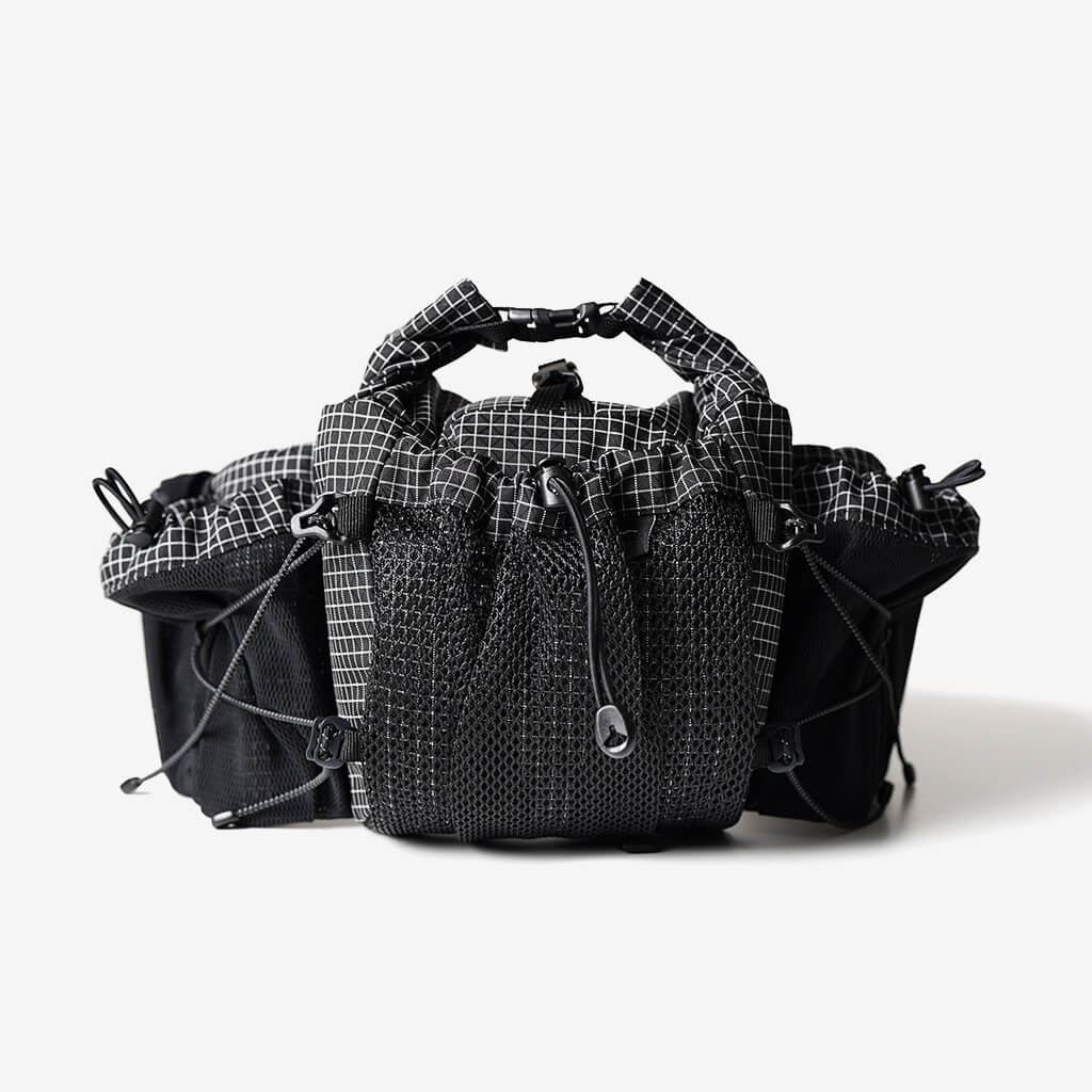 FANNY PACK（ボトルが２本入る/バックパック替わりに/背中が涼しい）【CAYL】