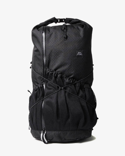Mari Roll Top B-Grid（27-32L / 縦に開くジッパーから中に簡単アクセス可能）【CAYL】