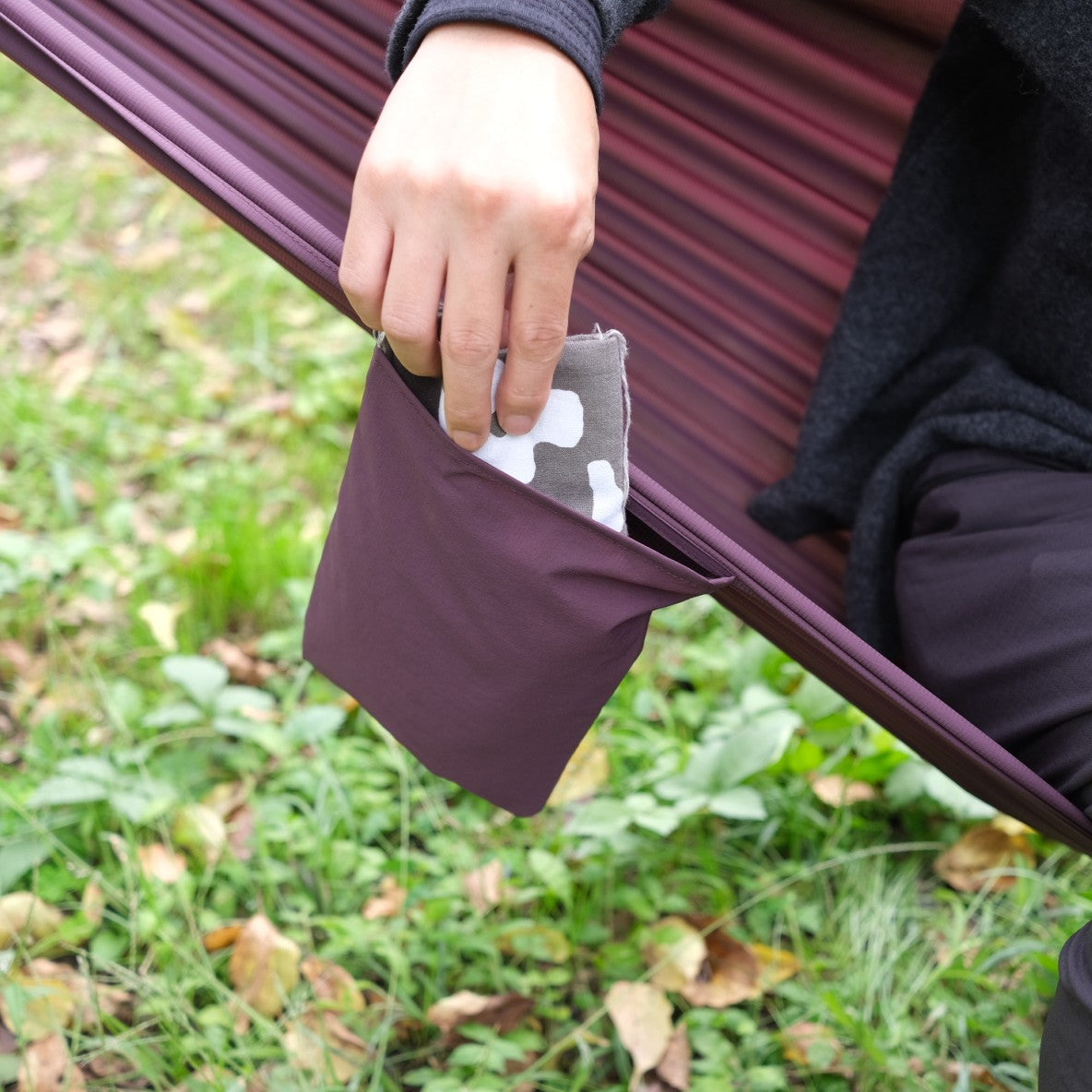 ゲッカビジン 二重織り（シノギングに適した極上な寝心地のハンモック）【AXESQUIN 凌】