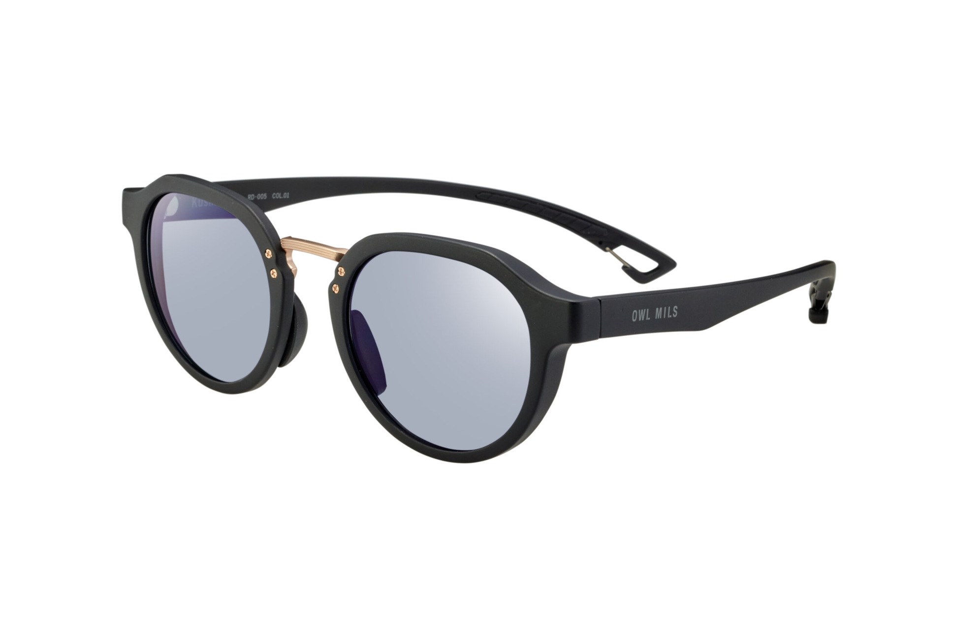 BADGLEY MISCHKA サングラス 赤とクリアのストライプ オクタゴナル ブラックフライ BLACK FLYS サングラス NEW X-FLY レッド 赤