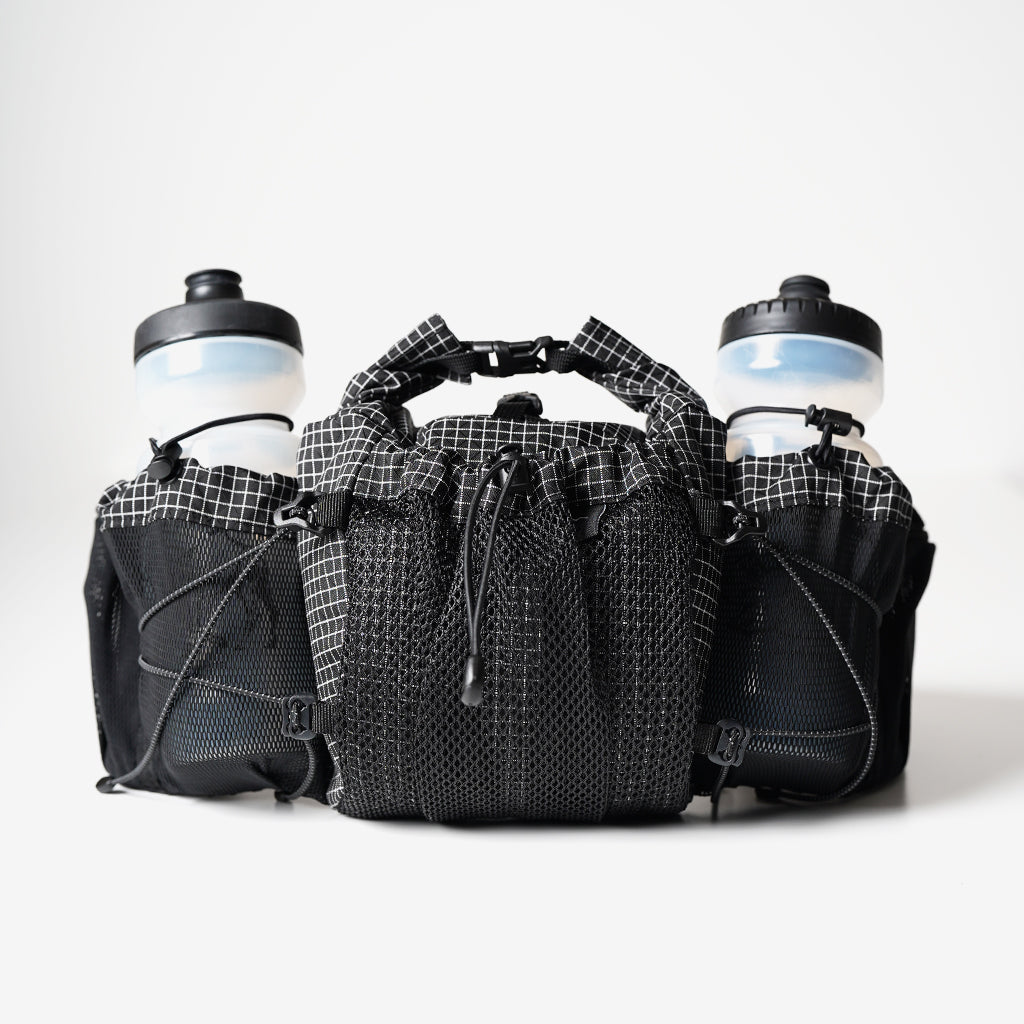FANNY PACK（ボトルが２本入る/バックパック替わりに/背中が涼しい）【CAYL】