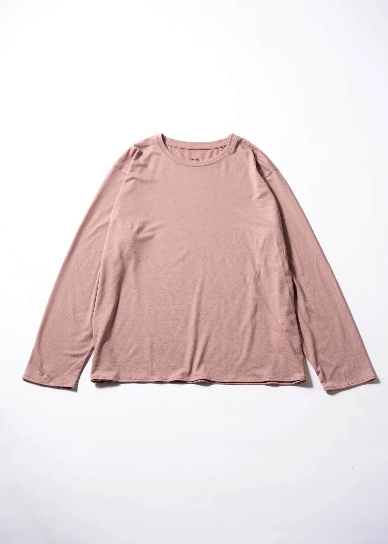 WUNDERWEAR ロングスリーブTシャツ（メリノウール混／Tシャツ）【BRING】