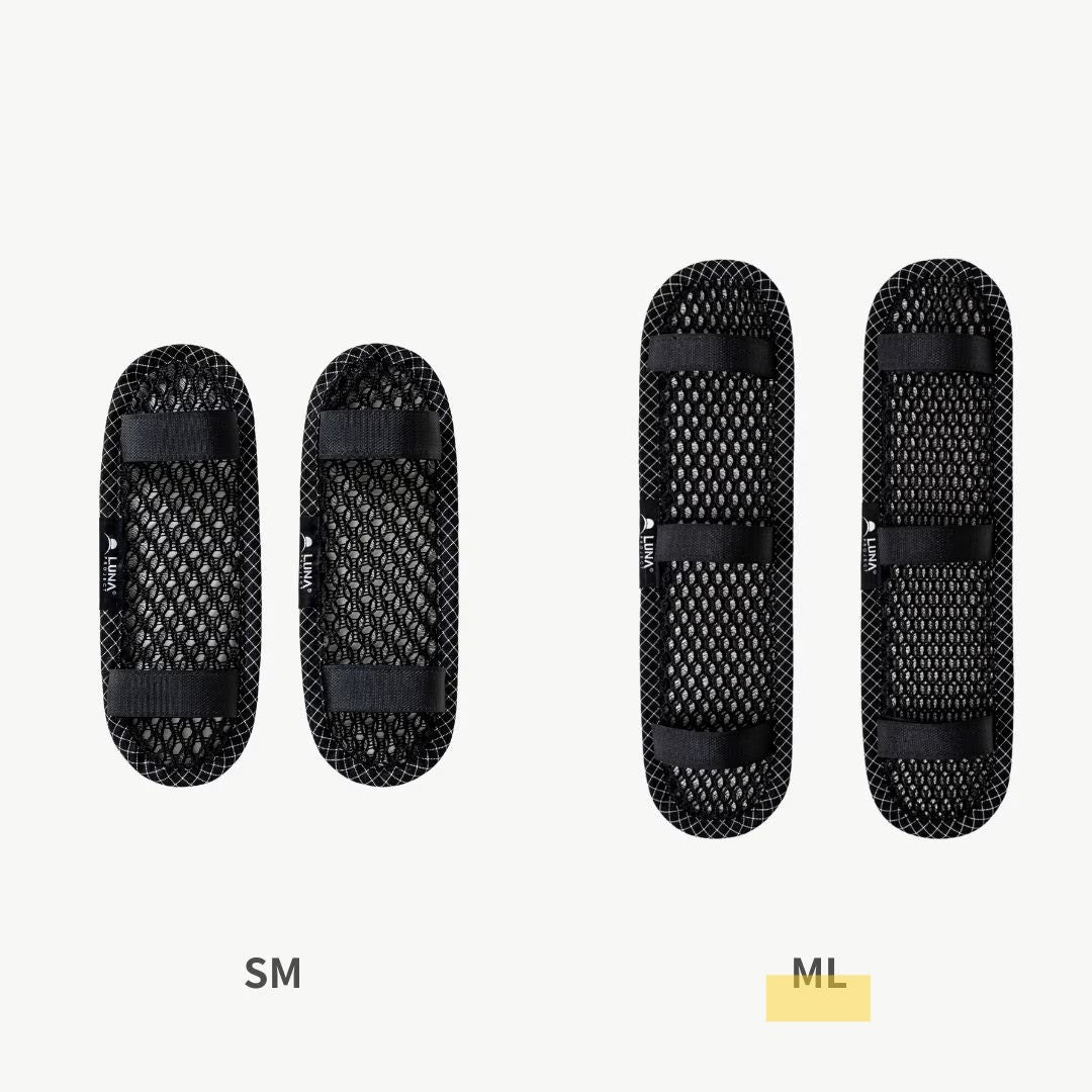 Shoulder Air Mesh Pad（ショルダーベルト用パッド/肩回りのクッション性と通気性アップ）【LUNA PROJECT】