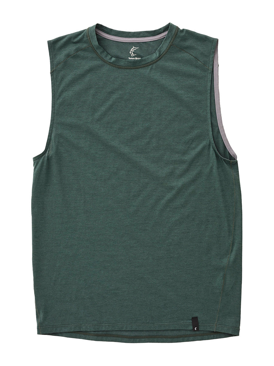 Axio Lite Non Sleeve Mens 2025（ウール×化繊／防臭・速乾ノースリーブ）【Teton Bros.】