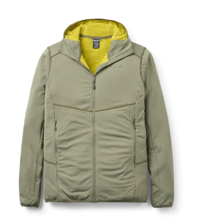 Evolute Hoody M's（断熱・通気・ストレッチ・吸汗速乾・軽量）【Rab】