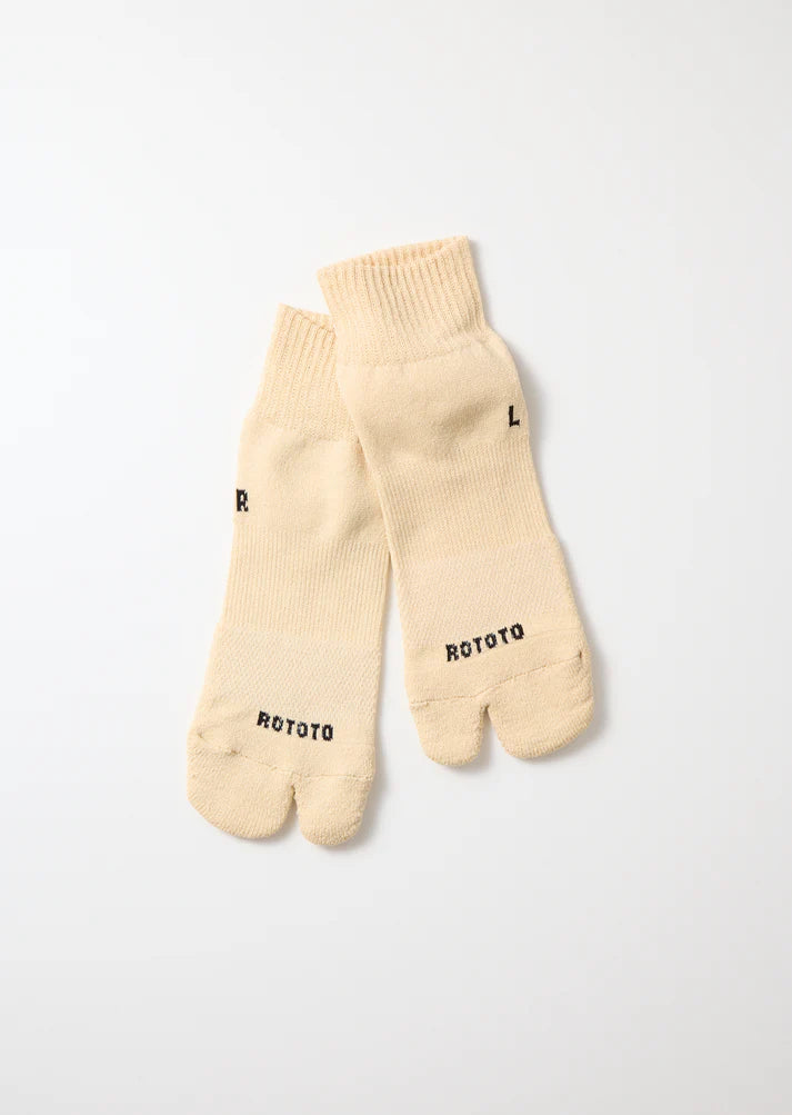 WASHI TABI PILE ANKLE SOCKS【ROTOTO】