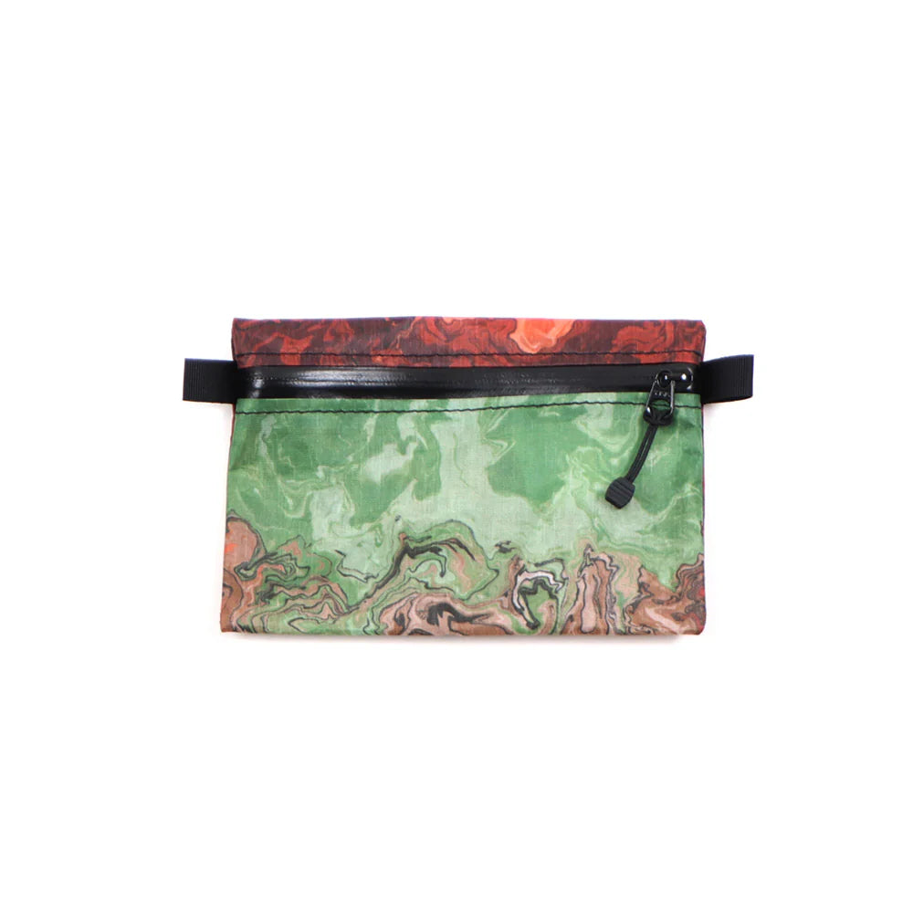 PRINTED ZIPPER POUCHES AKA HIKER WALLETS（防水／ミニポーチ）【LiteAF】