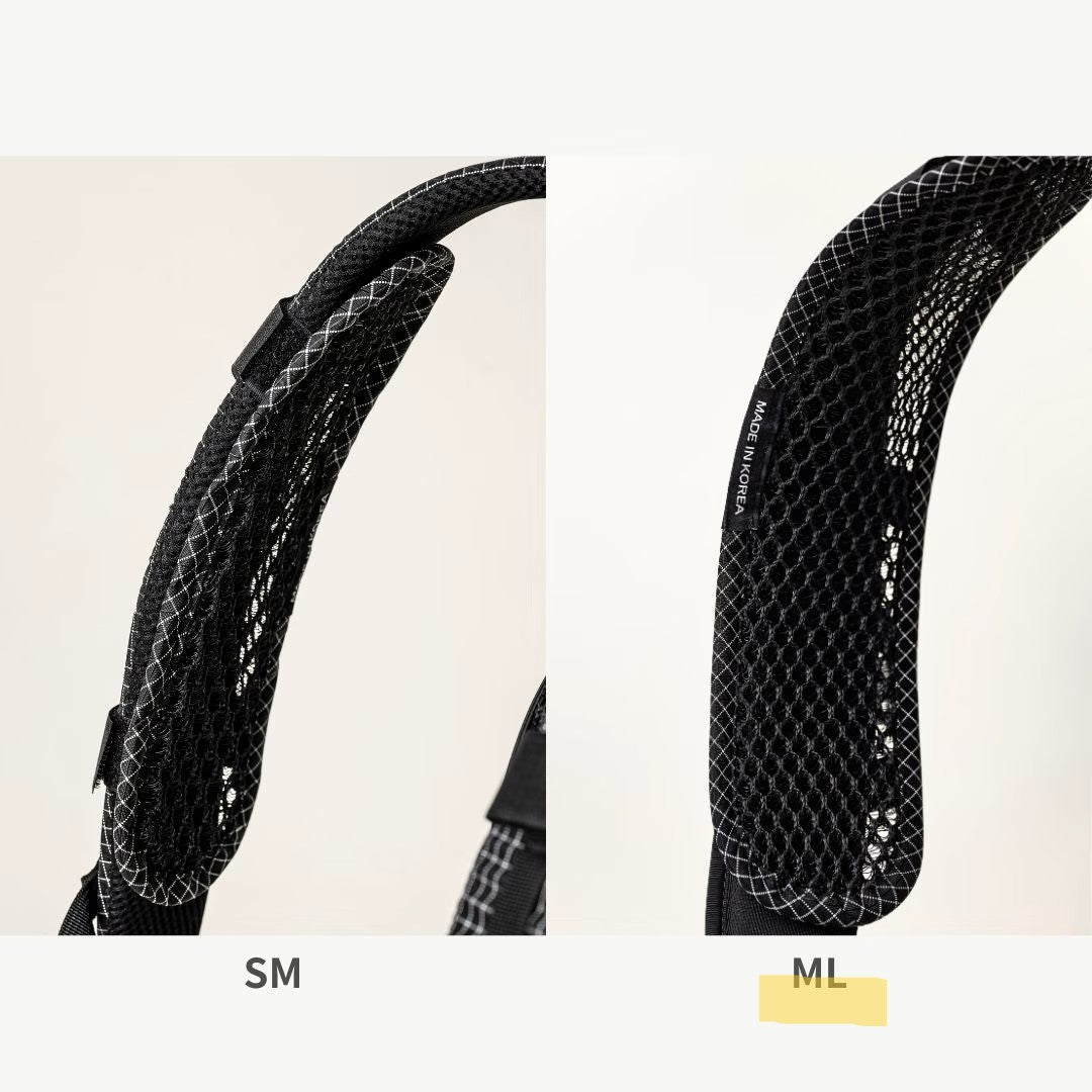 Shoulder Air Mesh Pad（ショルダーベルト用パッド/肩回りのクッション性と通気性アップ）【LUNA PROJECT】