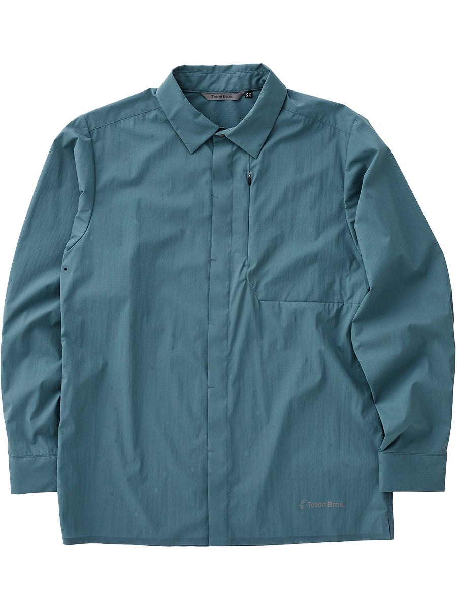 SWEET WATER SHIRT（街でも使えるシャツタイプのウィンドシェル）【Teton Bros.】