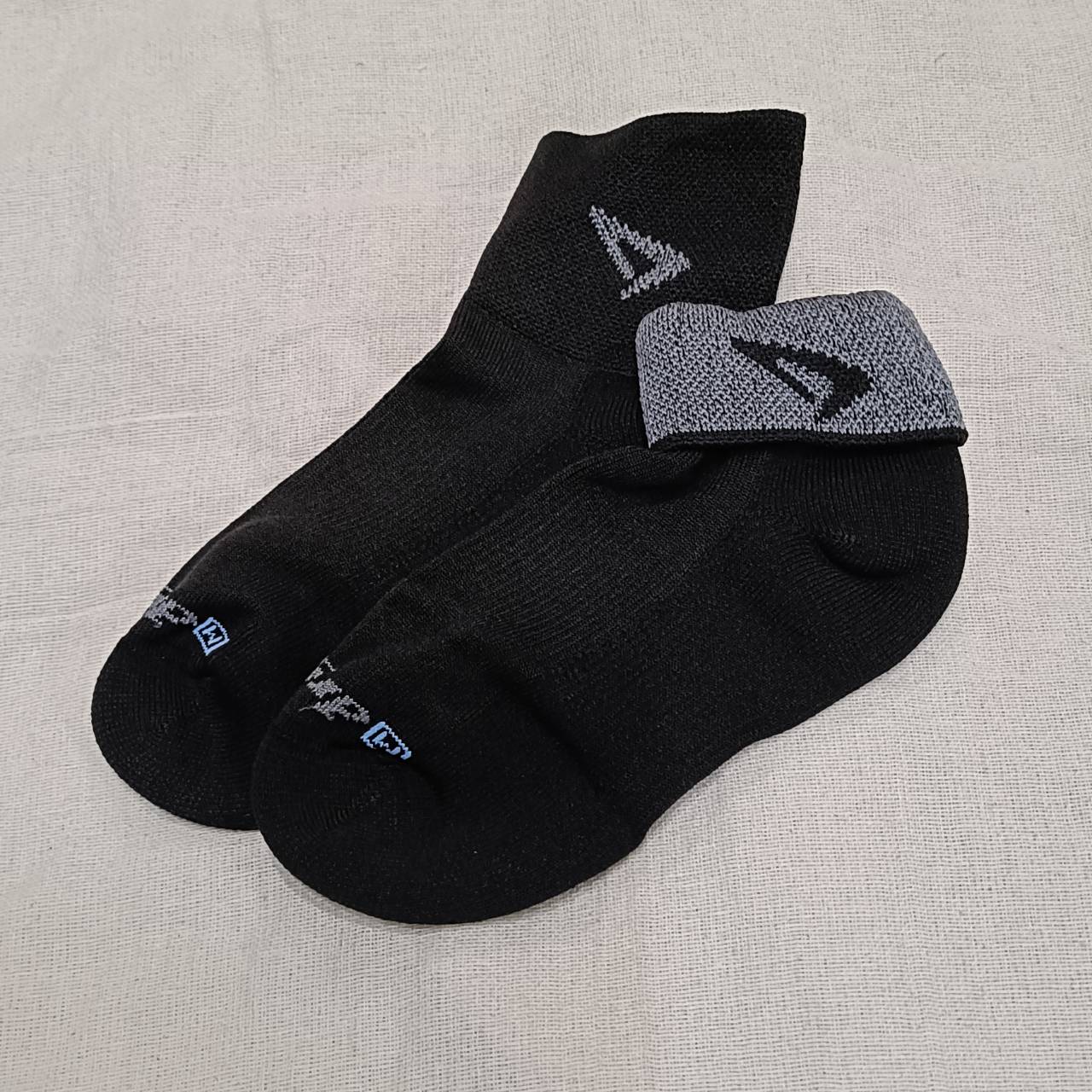 LiteTrail Running 1/4Crew（ローカットシューズと相性抜群/超ドライ靴下）【drymax】