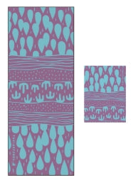 滝汗族手拭い（オリジナル手ぬぐい）【SANKAKU STAND】