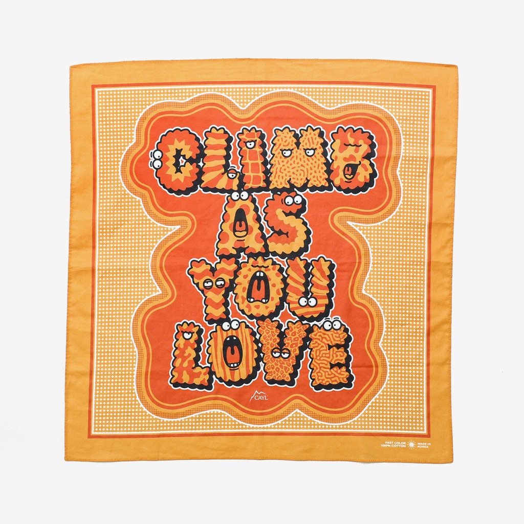 climb as you love bandana【CAYL】