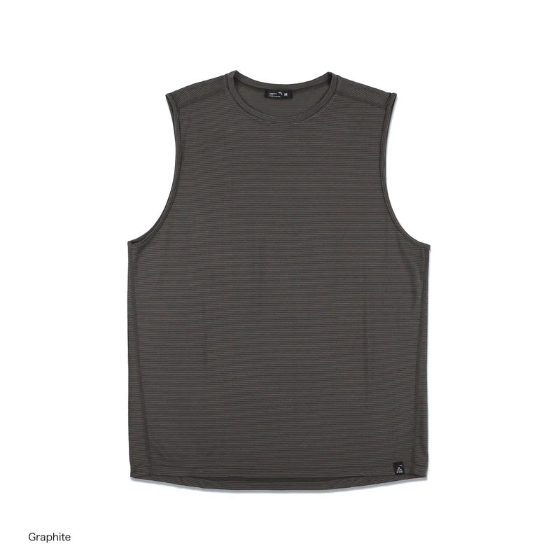 ALLELEVATION SLEEVELESS  M's（メリノウール×ポリステル／ノースリーブ）【STATIC】