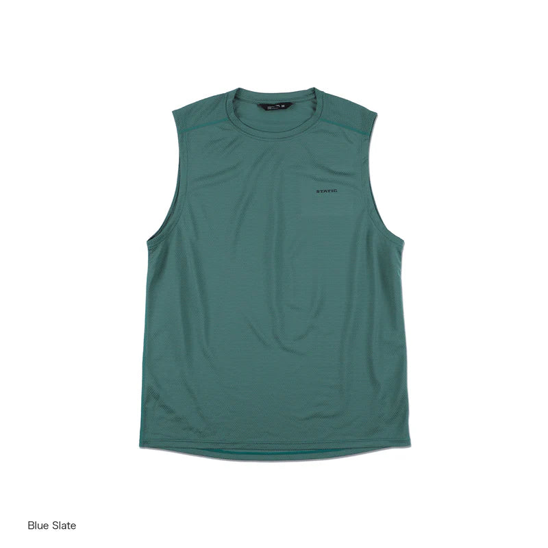 HIVE SLEEVELESS （通気性重視の超軽量、超速乾化繊メッシュノースリーブ）【STATIC】