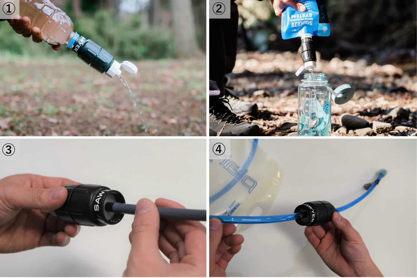 ソーヤーマイクロスクィーズフィルター SP2129(コンパクト浄水器 ソーヤーマイクロスクィーズフィルター SP2129(コンパクト浄水器