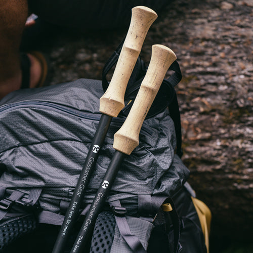 LT5 THREE PIECE CARBON TREKKING POLES【GOSSAMER GEAR】 – SANKAKU STAND