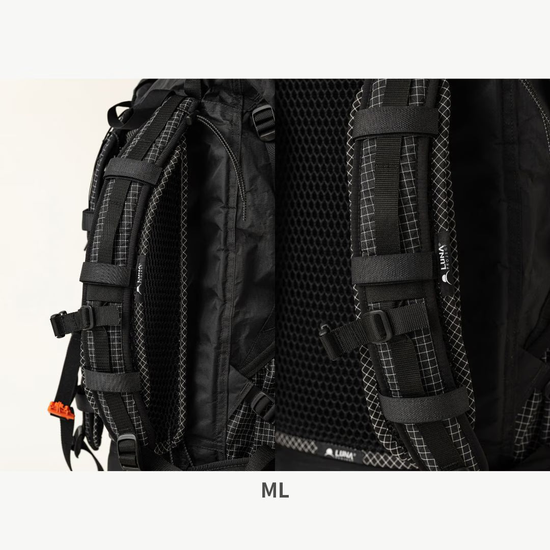 Shoulder Air Mesh Pad（ショルダーベルト用パッド/肩回りのクッション性と通気性アップ）【LUNA PROJECT】