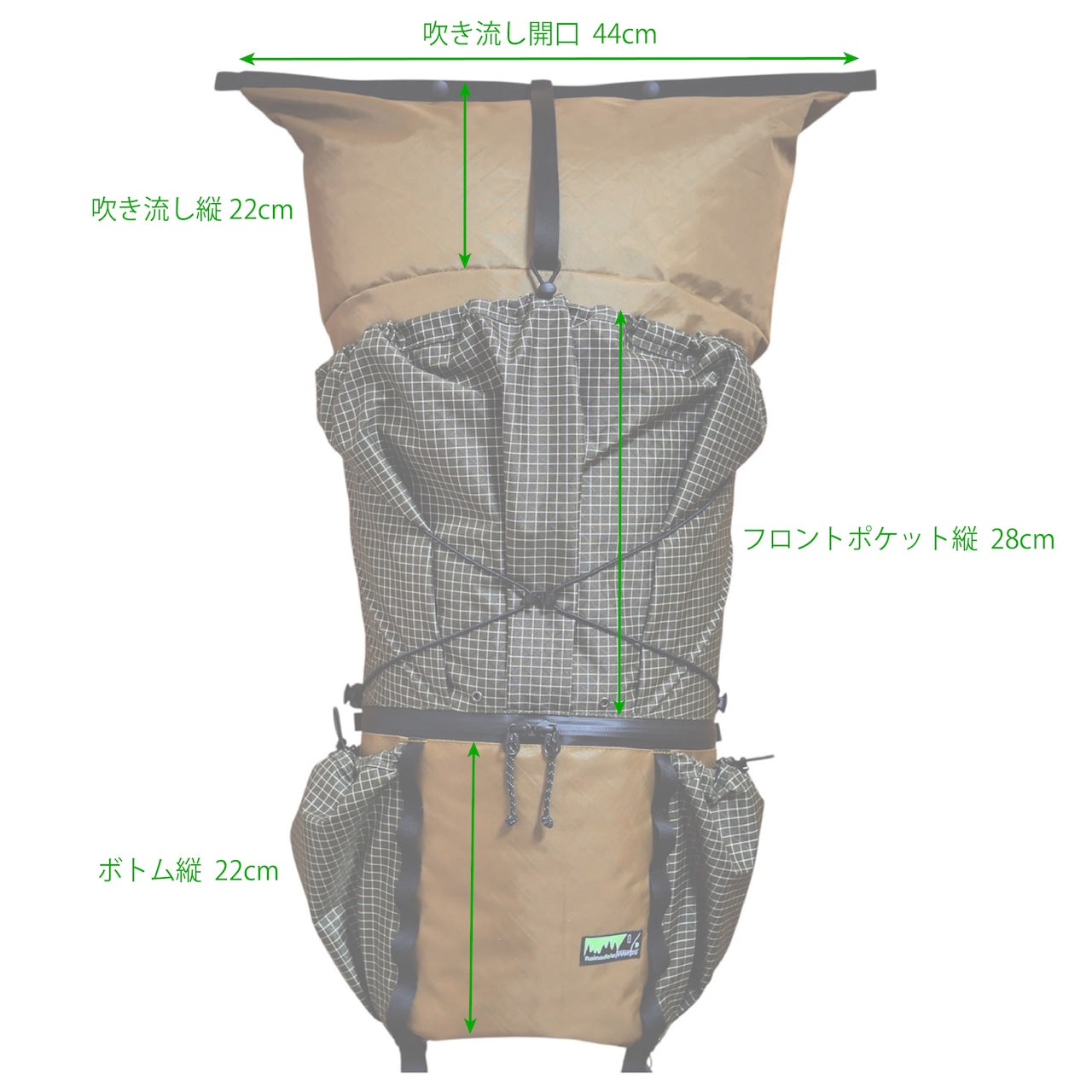 Sulcaria 32L（ちょっと走れるフィット感/日帰り登山/山小屋泊/ファストパッキング）【Rainadole Works】