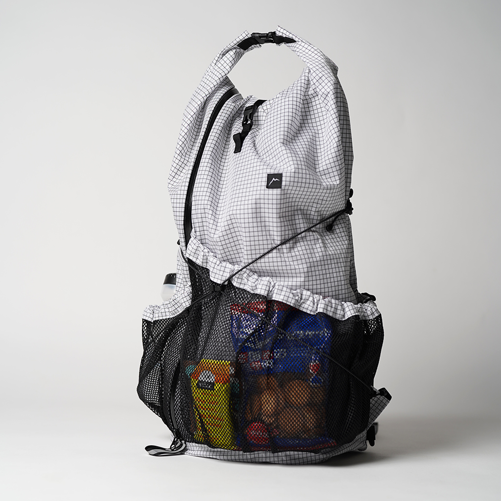 ★早期完売★CAYL★MARI ROLL TOP SM B-GRID Backpack ★大人気 Mari Roll Top SM B-Grid(22~27L/日帰りから小屋泊におすすめ