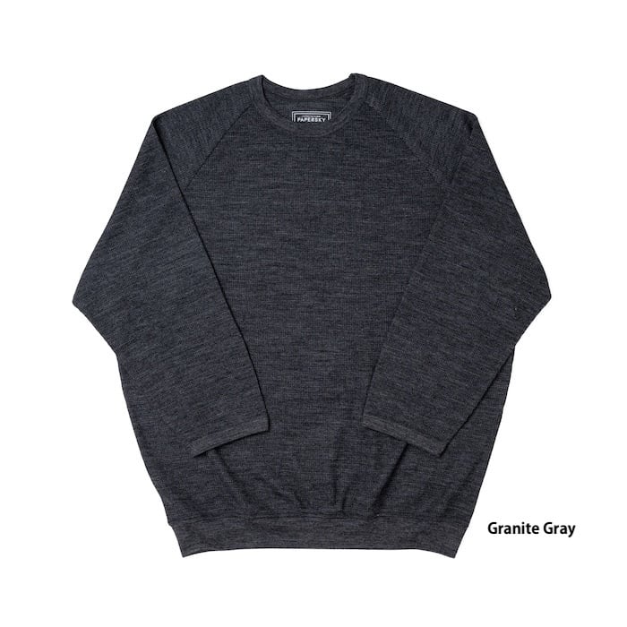 Do More with Less'-Three-Quarter Sleeve【PAPERSKY×一二の用品店】