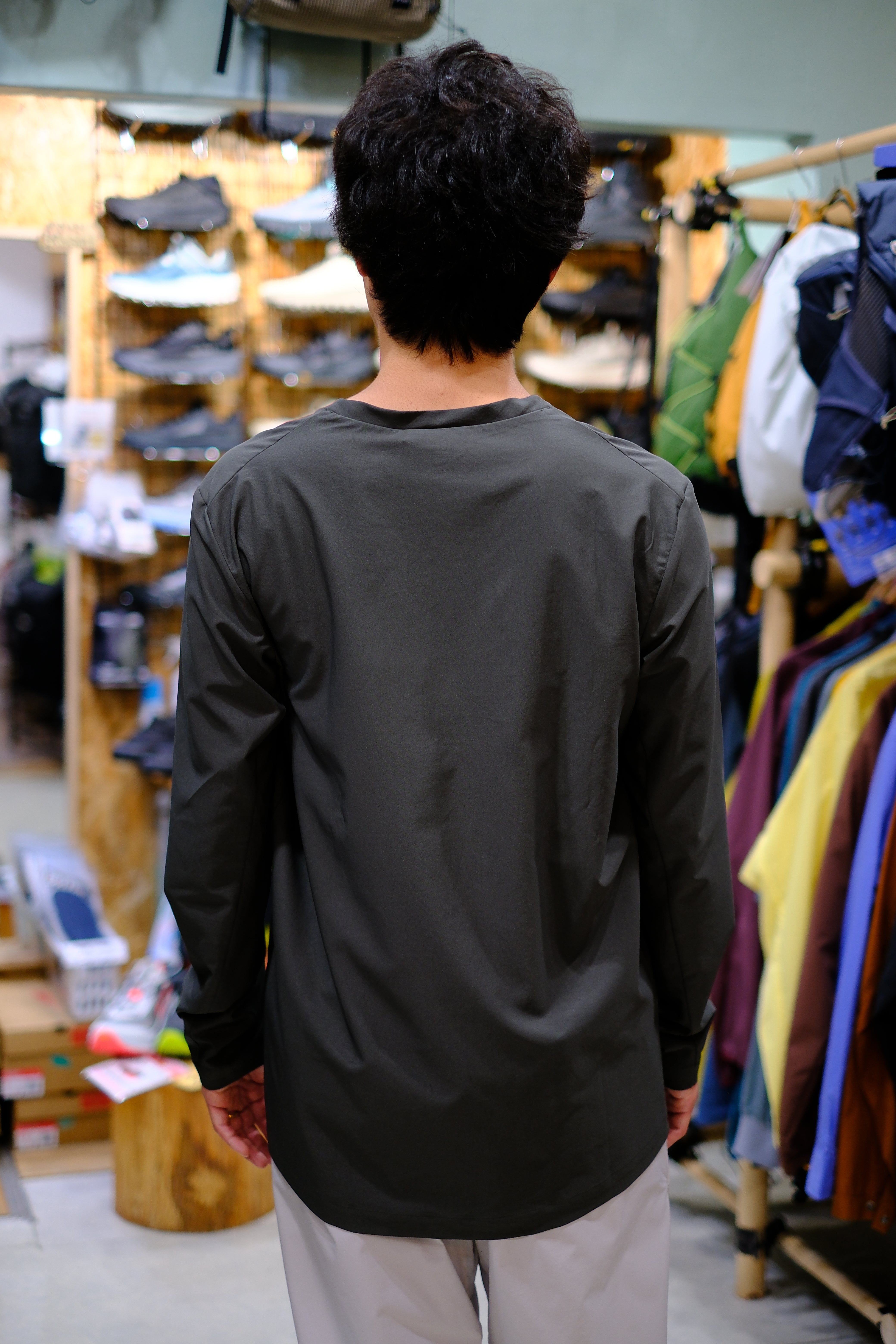 M's Cover Crew（吸水速乾/シルクのような肌触り）【HOUDINI
