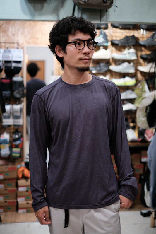 ALL ELEVATION L/S SHIRTS M's（メリノウール×ポリエステル／長袖）【STATIC】
