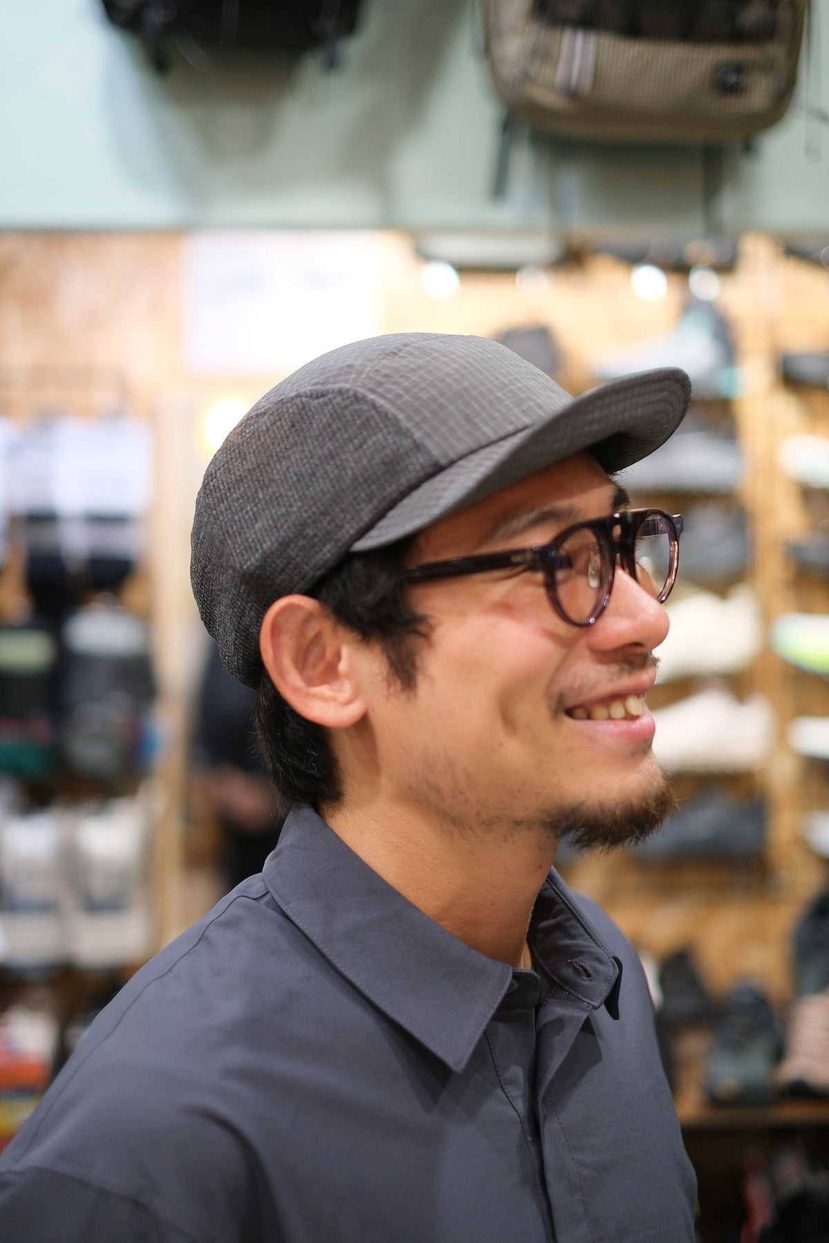 Uneven Rip Cap HL-1125（耐久と通気と防臭のバランスがいい軽量CAP）【halo commodity】