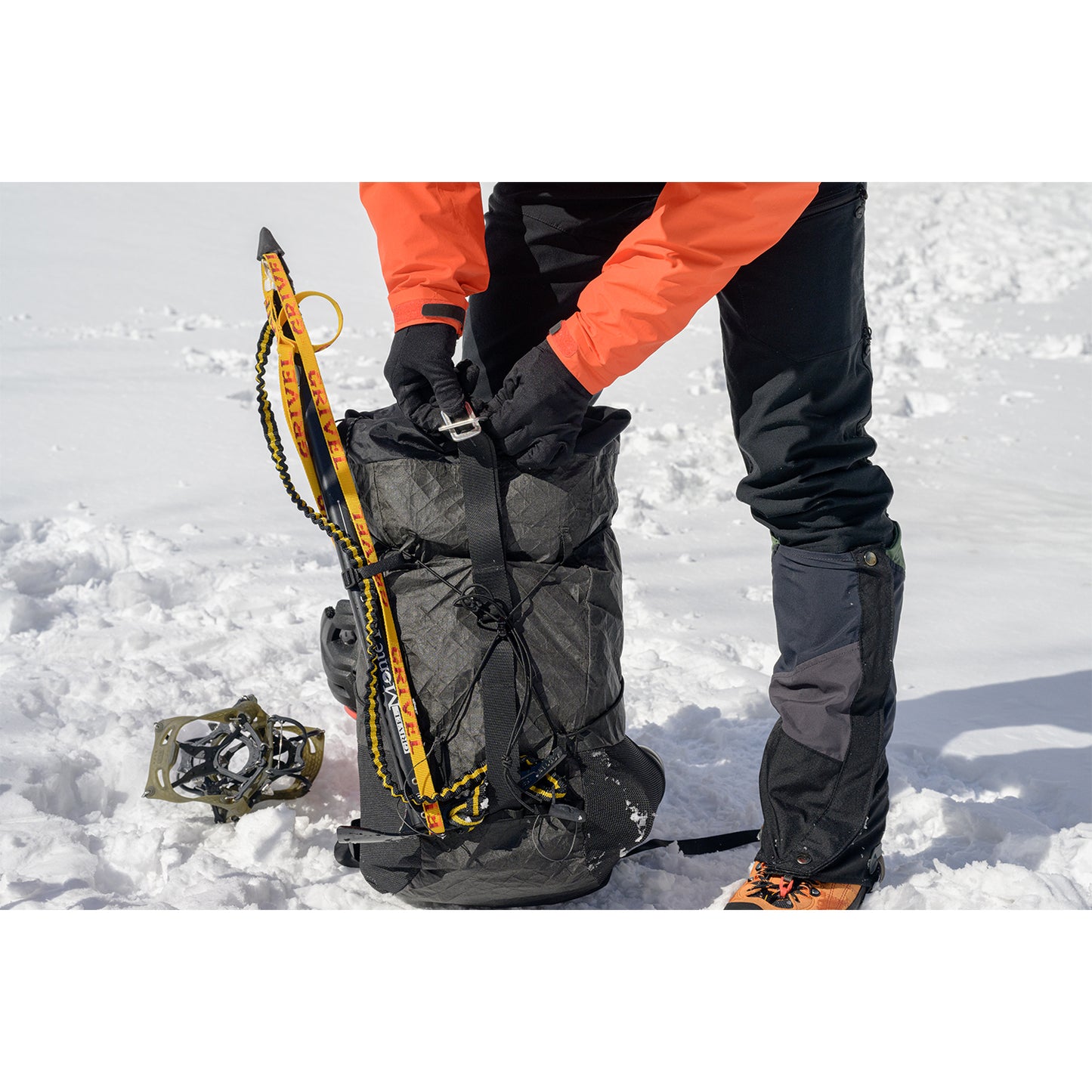 SENDER 01 EBYL001（23L～30L/ハイキングからクライミングまで使える高耐久バックパック）【EVERNEW】