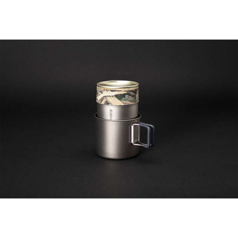 Apex cup t0.2（驚異的な薄さと軽さのチタンカップ）【EVERNEW】