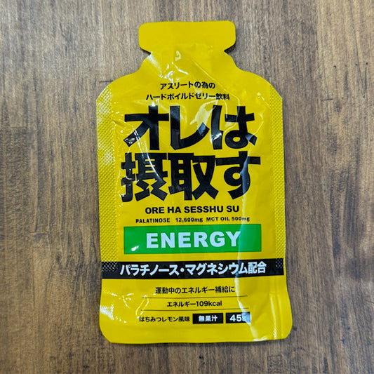 オレは摂取す エネルギージェル【ダイトー水産】